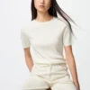 3D Knit merino-sweater til kvinder | Halv ærme