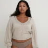 3D Knit ribbet bh til kvinder