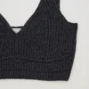 3D Knit ribbet bh til kvinder