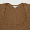3D Knit-strikket langærmede sweater til kvinder
