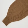 3D Knit-strikket langærmede sweater til kvinder