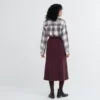 3D Knit-strikket nederdele i Souffle Yarn til kvinder