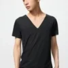 AIRism Anti-Odor Mesh T-shirt til mænd | V-hals