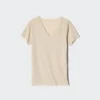 AIRism Anti-Odor Mesh T-shirt til mænd | V-hals