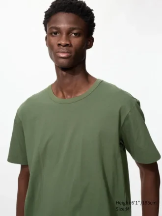 AIRism bomulds-T-shirt til mænd
