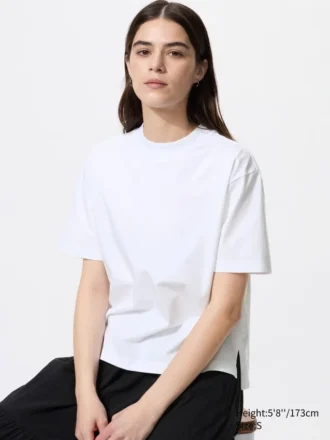 AIRism bomuldst-T-shirt til kvinder