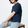 AIRism bomuldst-T-shirt til kvinder