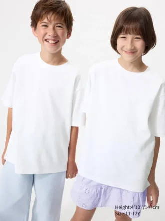 AIRism-børnet-T-shirt i bomuld