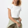 AIRism Soft Cropped T-shirt til kvinder