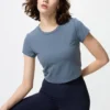 AIRism Soft Cropped T-shirt til kvinder