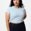 AIRism Soft Cropped T-shirt til kvinder
