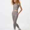 AIRism Soft Cropped T-shirt til kvinder