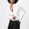 AIRism Soft Half-Zip T-shirt til kvinder