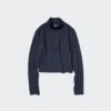 AIRism Soft Half-Zip T-shirt til kvinder