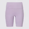 AIRism Soft Pocket Biker Shorts til kvinder (8″)