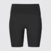 AIRism Soft Pocket Biker Shorts til kvinder (8″)
