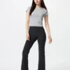 AIRism Soft Ribbed Flare Leggings til kvinder