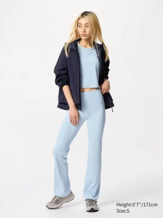 AIRism Soft Ribbed Flare Leggings til kvinder