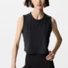 AIRism Soft Ribbed T-shirt til kvinder | Ærmeløs