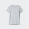 AIRism T-shirt med rund hals til mænd