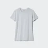 AIRism T-shirt med rund hals til mænd