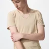 AIRism T-shirt til mænd | V-hals