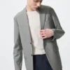 AirSense-blazere til mænd med houndstooth-mønster | Uldlignende
