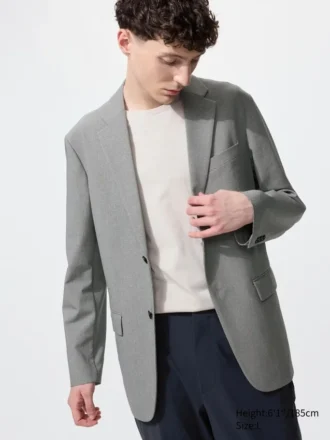 AirSense-blazere til mænd med houndstooth-mønster | Uldlignende