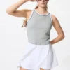 Aktiv tennisnederdel med vidde til kvinder