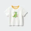 Baby Baby AIRism bomulds-T-shirt | Dinosaur