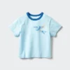 Baby Baby AIRism bomulds-T-shirt | Dinosaur