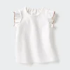 Baby Baby AIRism bomulds-T-shirt | Med flæser