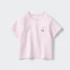 Baby Baby AIRism bomulds-T-shirt | Patch