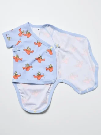 Baby Baby billedbogssamling Bodyer med korte ærmer | Åben foran | Miffy