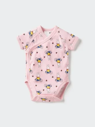 Baby Baby billedbogssamlingen Bodyer med korte ærmer | Åben foran | Miffy
