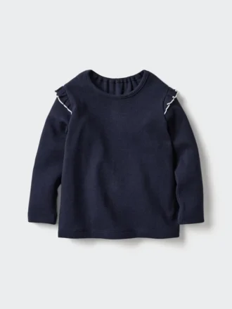 Baby Baby flæsedrænt T-shirt | Langærmede T-shirts