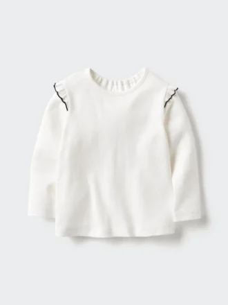 Baby Baby flæsedrænt T-shirt | Langærmede T-shirts