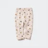 Baby Baby Fleece-leggings med print
