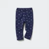 Baby Baby Fleece-leggings med print