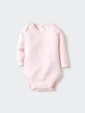 Baby Baby langærmede body | Pointelle