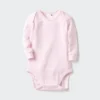 Baby Baby langærmede body | Pointelle