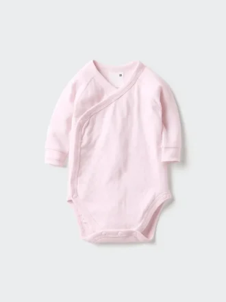 Baby Baby langærmede Bodyer | Åben foran | Pointelle