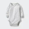 Baby Baby langærmede Bodyer | Stribet