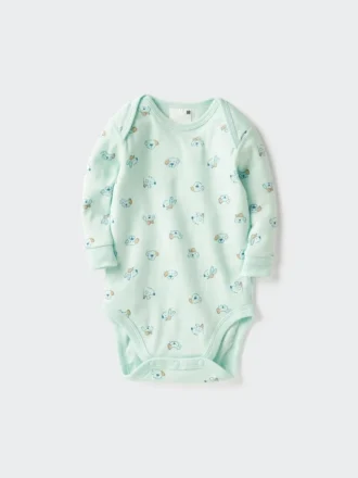 Baby Baby langærmede Bodyer | Trykt
