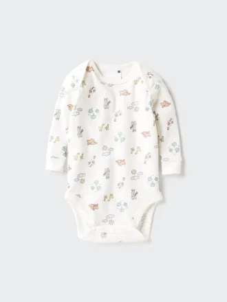 Baby Baby langærmede Bodyer | Trykt