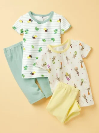 Baby Baby the Picture Book Collection Dry Pyjamas | Kortærmede Pyjamas
