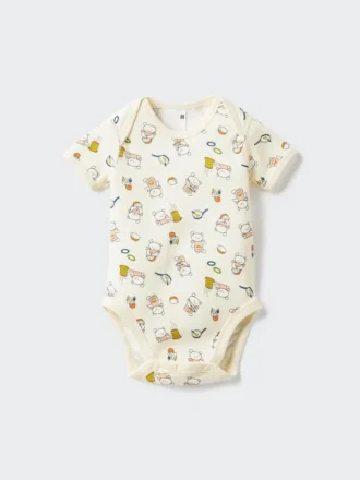 Baby Baby the Picture Book Collection kortærmet Bodyer | Koguma-Chan