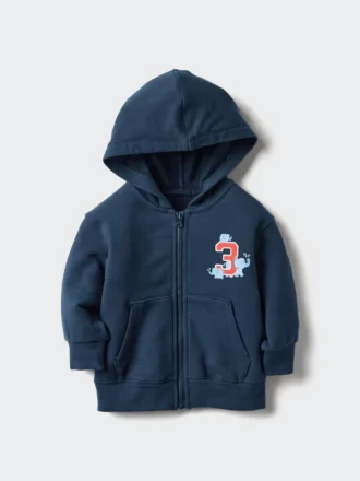 Baby Baby Ultra Stretch Sweat Full-Zip Hættetrøje