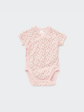 Baby Joy of Print kortærmet Bodyer (blomst)