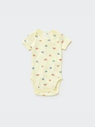 Baby Joy of Print kortærmet Bodyer (traktor)